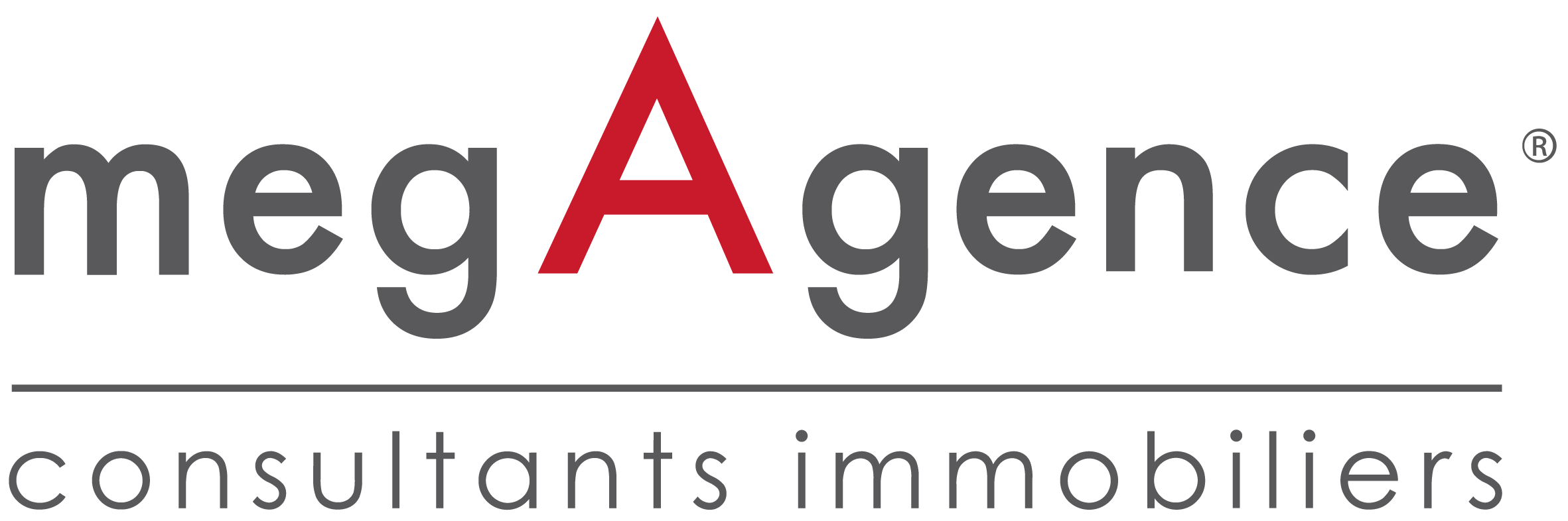 logo officiel agence immobilière meg agence