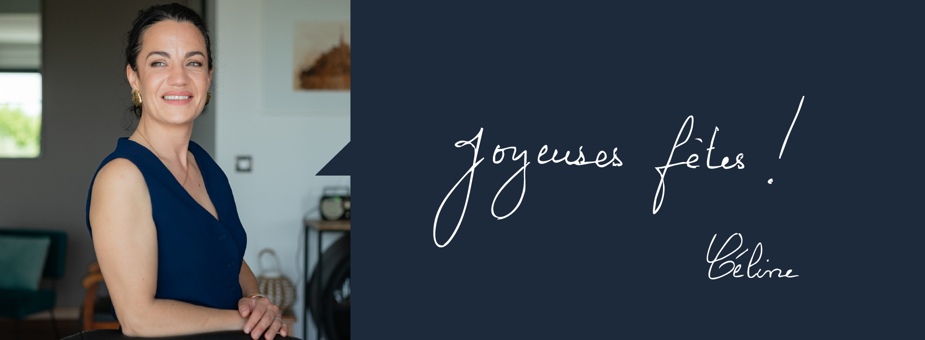 Céline Giroult immobilier vous souhaite de bonnes fêtes de fin d'année